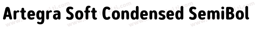 Artegra Soft Condensed SemiBold字体转换